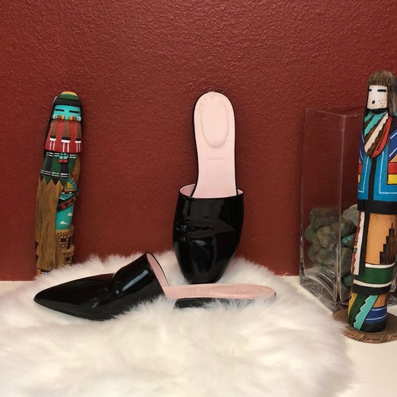 Everlane Shoes - Everlane patent leather mules